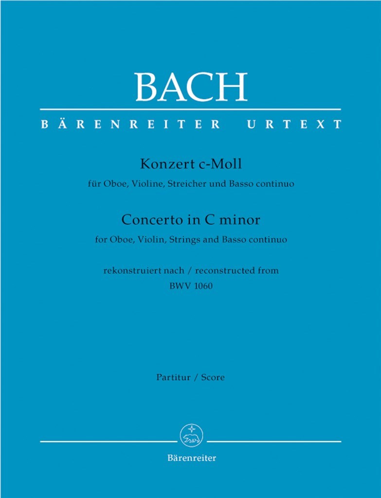 Concerto in C minor BWV1060 Full Score